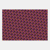 Zomer zonnebrillen neonkleurige vellen papier (Voorkant 3)