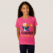 Zomer Zonneschijn Design T-shirt (Voorkant volledig)