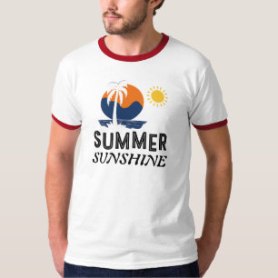 Zomer Zonneschijn Design T-shirt