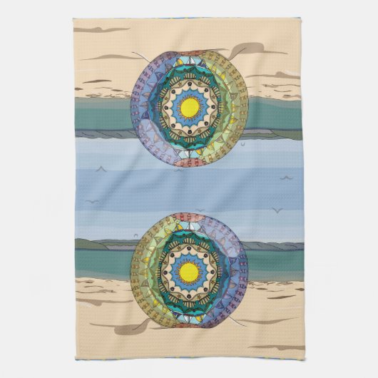 Zomer Zonneschijn Handdoek (Verticaal)