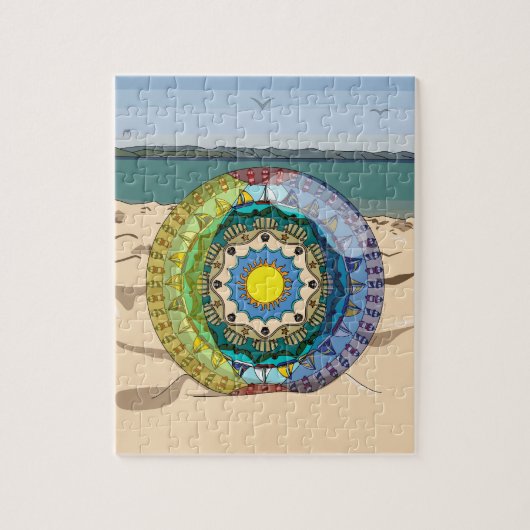 Zomer Zonneschijn puzzel (Verticaal)