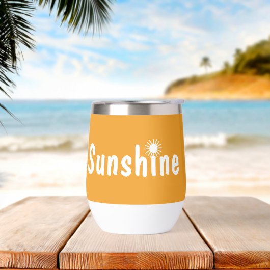 Zomer Zonneschijn Typografie Aangepaste Kleuren (Strand)