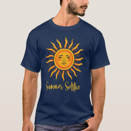 Zomer Zonnestraal Typografie T-shirt