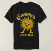 Zomer zonnewende Festival Gidt Idee T-shirt (Design voorkant)