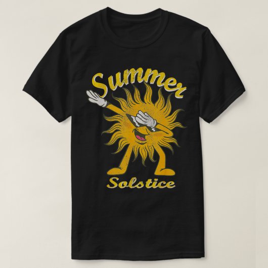 Zomer zonnewende Festival Gidt Idee T-shirt (Design voorkant)