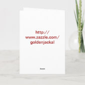 Zomer Zonnewende met daisy bloemen Kaart (Achterkant)
