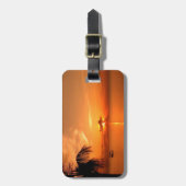 Zomer Zonsondergang Bagagelabel (Voorkant verticaal)