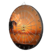 Zomer Zonsondergang Dartbord (Voorkant Rechts)