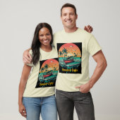 Zomer zonsondergang Geniet T-shirt (Unisex)