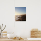 Zomer zonsondergang op weg 1 van Californië Poster (Keuken)