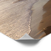 Zomer zonsondergang op weg 1 van Californië Poster (Hoek)