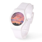Zomer Zonsondergang Romantische Horloges *Personal (Hoek)