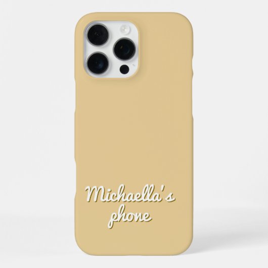 Zomer Zonsondergang Schaduw Lettering Aanpasbaar iPhone Hoesje (Achterkant)