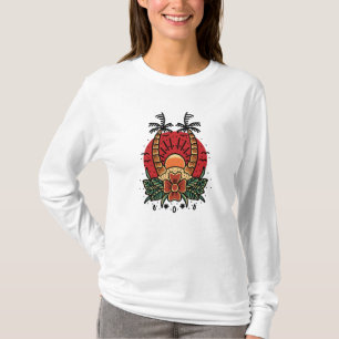Zomer Zonsondergang T-shirt