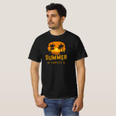 Zomer zonsondergang t-shirt (Voorkant volledig)