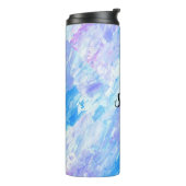 Zomer Zonsondergang Thermische Tumbler Thermosbeker (Gedraaid links)