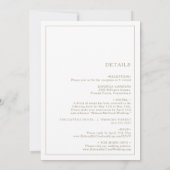 Zomer zonsondergang Waterverf Alles in een bruilof Kaart (Achterkant)