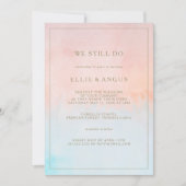 Zomer zonsondergang Waterverf doen we nog steeds g Kaart (Voorkant)