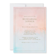 Zomer Zonsondergang Waterverf Repetitie Diner