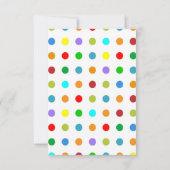 Zomer Zwembad Duik In Film Feest Uitnodiging (Achterkant)