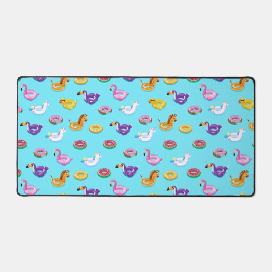 Zomer Zwembad Float Pattern Bureaumat (Voorkant)