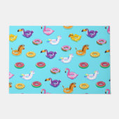 Zomer Zwembad Float Pattern Deurmat (Voorkant)