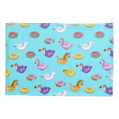 Zomer Zwembad Float Pattern Kussensloop (Achterkant-Links)