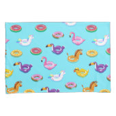 Zomer Zwembad Float Pattern Kussensloop (Voorkant-Rechts)