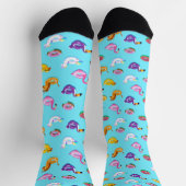 Zomer Zwembad Float Pattern Sokken (Top)