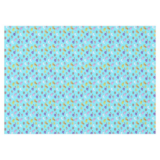 Zomer Zwembad Float Pattern Tafelkleed (Voorkant (Horizontaal))