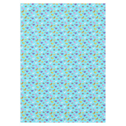 Zomer Zwembad Float Pattern Tafelkleed (Voorkant)