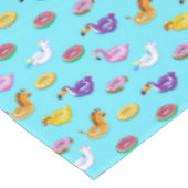 Zomer Zwembad Float Pattern Tafelkleed (Gekanteld)
