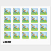 Zomer Zwembad Party Stickers (Vel)