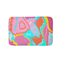 Zomer zwembadvibes Abstracte print