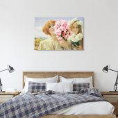 Zomeraanbod van Sir Lawrence Alma-Tadema Canvas Afdruk (Insitu (Slaapkamer))