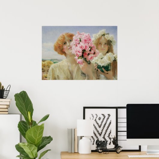 Zomeraanbod van Sir Lawrence Alma-Tadema Poster (Thuiskantoor)