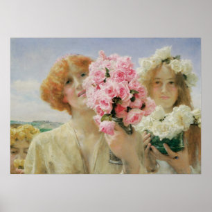 Zomeraanbod van Sir Lawrence Alma-Tadema Poster