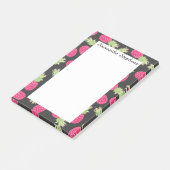 zomeraardbeien Tropische anananas Post-it® Notes (Schuin)