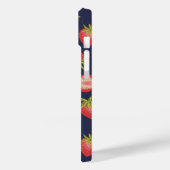 Zomeraardbeipatroon Case-Mate iPhone Case (Achterkant / Links)