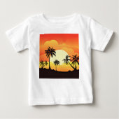 Zomerachtergrond met palmbomen-32134 (Voorkant)