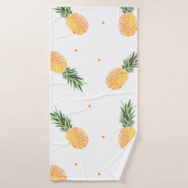 Zomerananasons Badhanddoek