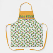 Zomerananassen met zonnebrillen schort (Voorkant)