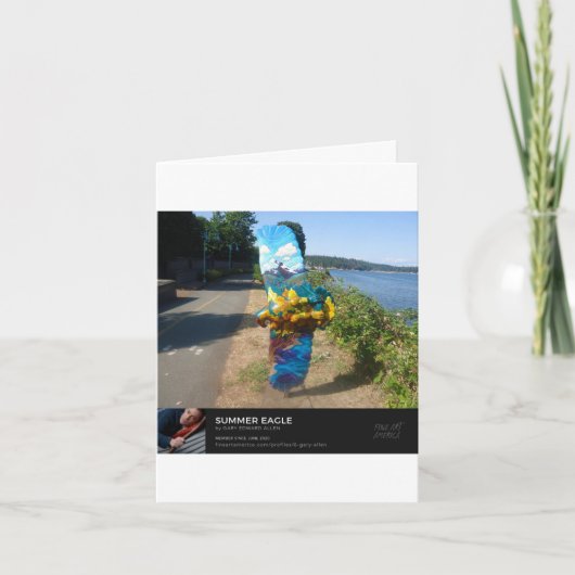 zomerarend kaart (Voorkant)