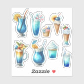 Zomerattracties Sticker (Vel)
