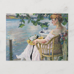 zomeravond   Edward Cucuel Briefkaart