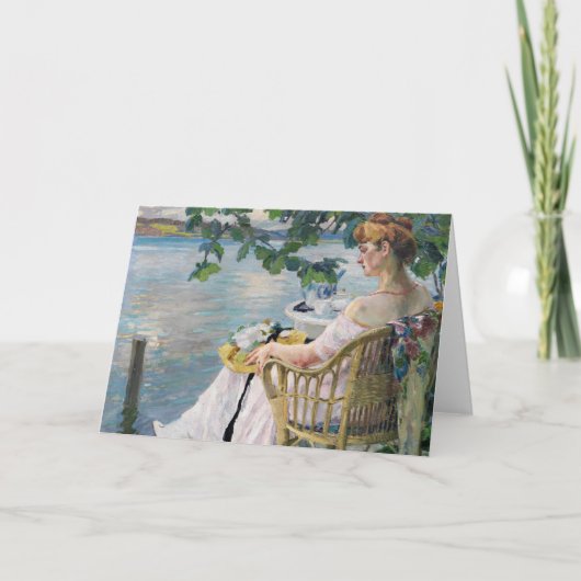 zomeravond | Edward Cucuel Kaart (Voorkant)