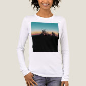 Zomeravond in de Pacific Northwest Tri-Blend Shirt (Voorkant volledig)