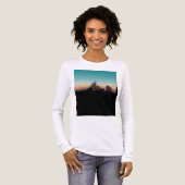 Zomeravond in de Pacific Northwest Tri-Blend Shirt (Voorkant)