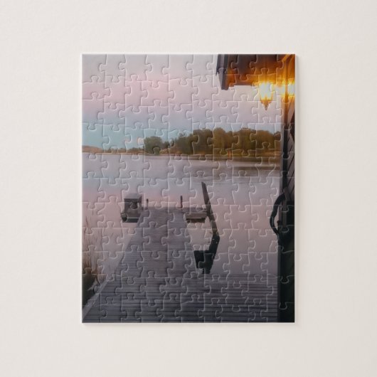 Zomeravond in de zweedse archipel legpuzzel (Verticaal)