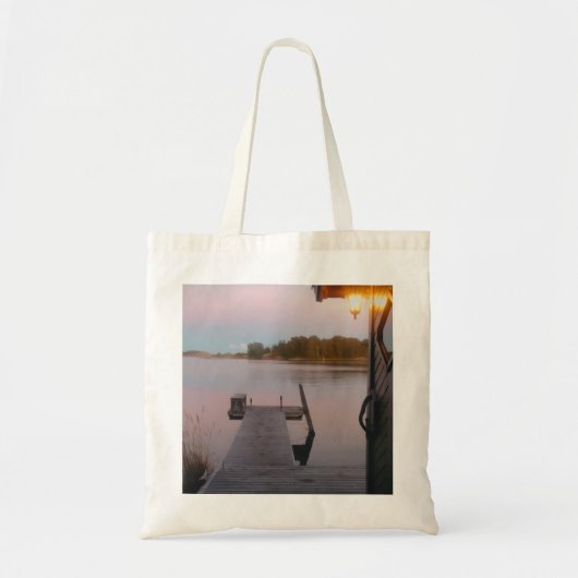 Zomeravond in de Zweedse archipel Tote Bag (Voorkant)